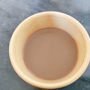 レンジでコーヒー牛乳の作り方